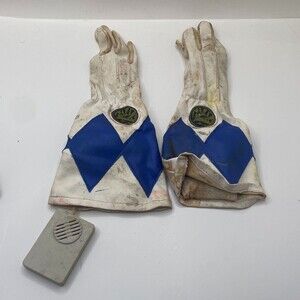 MMPR Blue Ranger Sound Gloves Power Rangers Movie Costume w/ Sound Pack